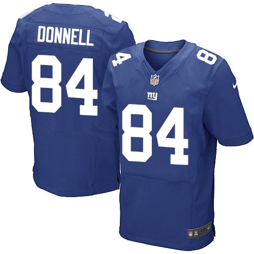 Nike Giants #84 Larry Donnell Royal Blue Team Color Men's NFL Elite Jerseys