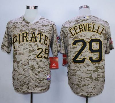 Pirates #29 Francisco Cervelli Camo Alternate Cool Base Stitched Baseball Jersey Pirates #29 Francisco Cervelli Camo Alternate Cool Base Stitched Baseball Jersey