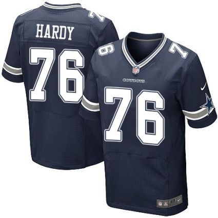 Nike Dallas Cowboys #76 Greg Hardy Navy Blue Team Color Men's Stitched NFL Elite Jersey