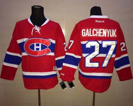 Montreal Canadiens #27 Alex Galchenyuk Red New CH Stitched NHL Jersey