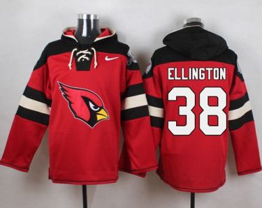 Nike Arizona Cardinals #38 Andre Ellington Red Player Pullover NFL Hoodie