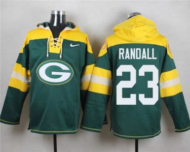 Nike Green Bay Packers #23 Damarious Randall Green Player Pullover NFL Hoodie