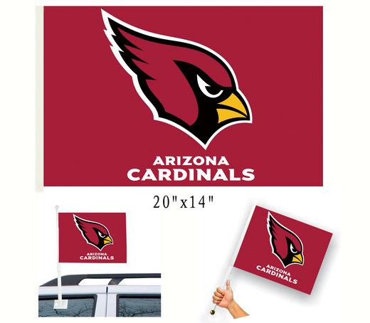 Arizona Cardinals Car Flag Game Flag