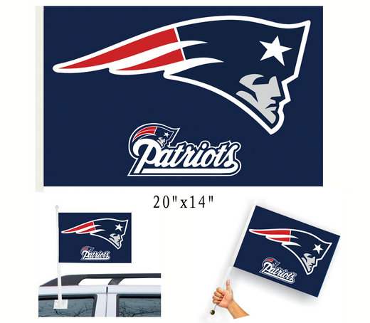 New England Patriots Car Flag Game Flag