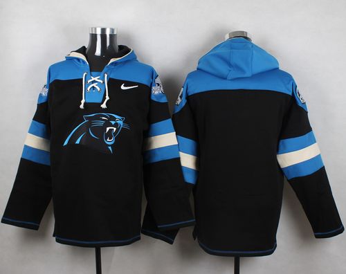 Nike Carolina Panthers Blank Black Player Pullover NFL Hoodie