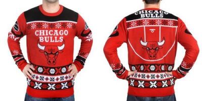 Chicago Bulls Men's NBA Ugly Sweater