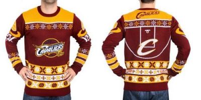 Cleveland Cavaliers Men's NBA Ugly Sweater