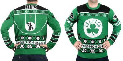 Boston Celtics Men's NBA Ugly Sweater