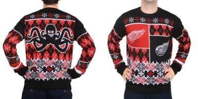 Detroit Red Wings Men's NHL Ugly Sweater-2