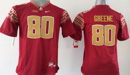 Youth Florida State Seminoles #80 Rashad Greene Red Limited Stitched NCAA Jersey