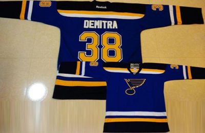 St.Louis Blues #38 Pavol Demitra Light Blue Home Stitched NHL Jersey St.Louis Blues #38 Pavol Demitra Light Blue Home Stitched NHL Jersey