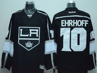 Los Angeles Kings #10 Christian Ehrhoff Black Stitched NHL Jersey Los Angeles Kings #10 Christian Ehrhoff Black Stitched NHL Jersey