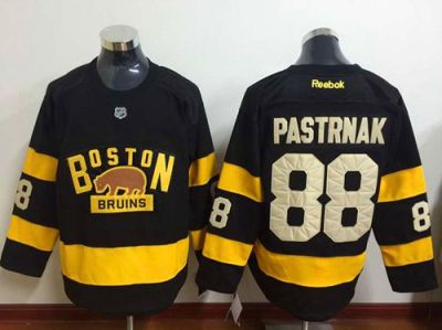 Boston Bruins #88 David Pastrnak Black 2016 Winter Classic Stitched NHL Jersey