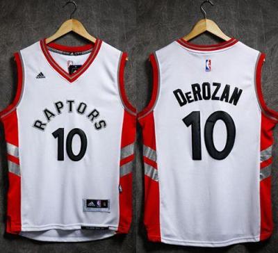 Revolution 30 Toronto Raptors #10 DeMar DeRozan White Stitched NBA Jersey