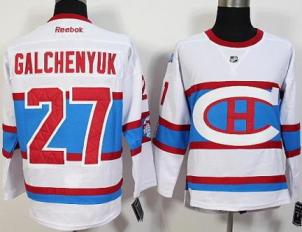 Montreal Canadiens #27 Alex Galchenyuk White 2016 Stadium Series Stitched NHL Jerseys