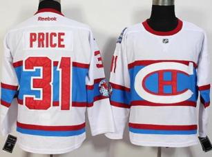 Montreal Canadiens #31 Carey Price White 2016 Stadium Series Stitched NHL Jerseys