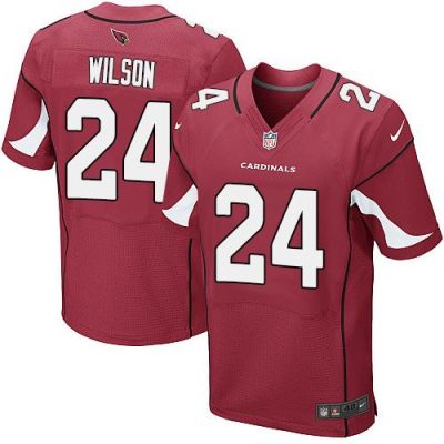 Nike Arizona Cardinals #24 Adrian Wilson Red Team Color Men's Stitched NFL Elite Jersey