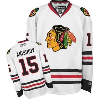 Chicago Blackhawks #15 Artem Anisimov White Stitched NHL Jersey Chicago Blackhawks #15 Artem Anisimov White Stitched NHL Jersey