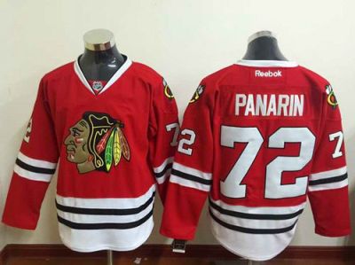 Chicago Blackhawks #72 Artemi Panarin Red Stitched NHL Jersey