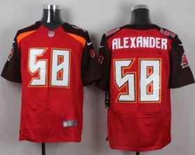 Tampa Bay Buccaneers #58 Kwon Alexander Red Team Color Men's Stitched NFL New Elite Jersey