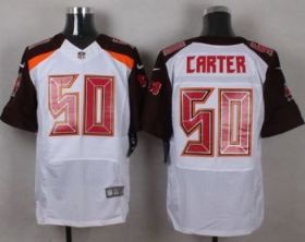 Tampa Bay Buccaneers #50 Bruce Carter White Men's Stitched NFL New Elite Jersey