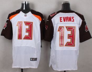 Tampa Bay Buccaneers #13 Mike Evans White Men's Stitched NFL New Elite Jersey