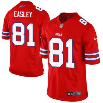 Nike Buffalo Bills #81 Marcus Easley Red Men's Stitched NFL Elite Rush Jersey