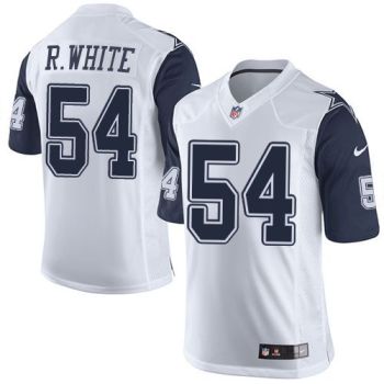 Nike Dallas Cowboys #54 Randy White White Men's Stitched NFL Rush Jersey