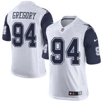 Nike Dallas Cowboys #94 Randy Gregory White Men's Stitched NFL Rush Jersey