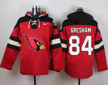 Nike Arizona Cardinals #84 Jermaine Gresham Red Player Pullover NFL Hoodie