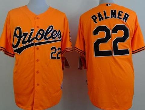 Baltimore Orioles #22 Jim Palmer Orange Cool Base Stitched Baseball Jersey
