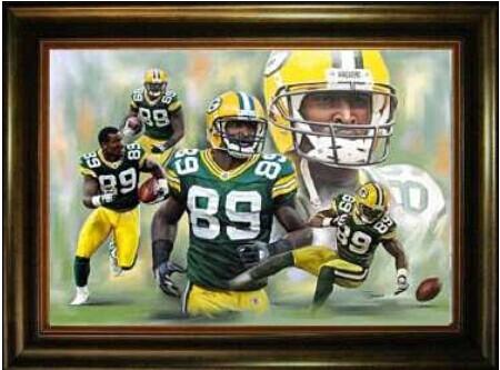 Green Bay Packers #89 James Jones NFL Paints