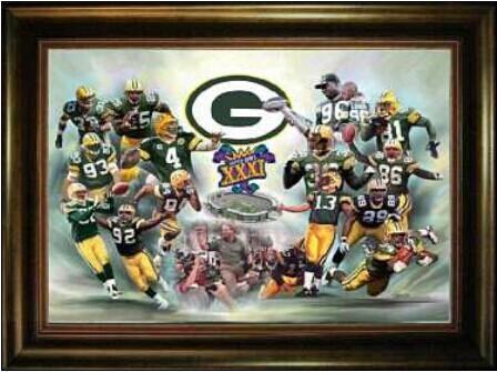 Green Bay Packers Team NFL Paints-003