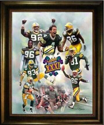 Green Bay Packers Team NFL Paints-002