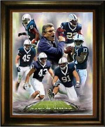 Penn State Nittany Lions NCAA Paints-003