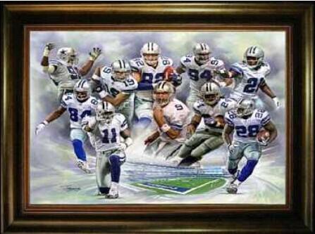 Dallas Cowboys Team NFL Paints-001