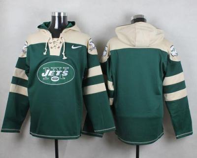 Nike New York Jets Blank Green Player Pullover NFL Hoodie