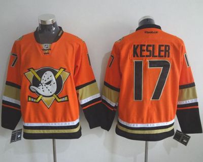 Anaheim Ducks #17 Ryan Kesler Orange Alternate Stitched NHL Jersey