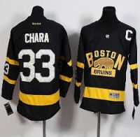 Youth Boston Bruins #33 Zdeno Chara Black 2016 Winter Classic Stitched NHL Jersey