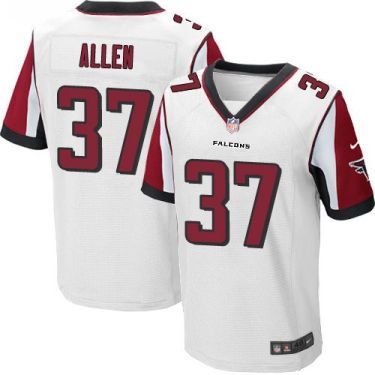 Nike Atlanta Falcons #37 Ricardo Allen White Men's Stitched NFL Elite Jersey