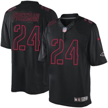Nike Atlanta Falcons #24 Devonta Freeman Black Men's Stitched NFL Impact Limited Jersey