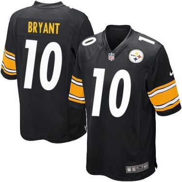 Youth Nike Pittsburgh Steelers #10 Martavis Bryant Black Team Color Stitched NFL Elite Jersey