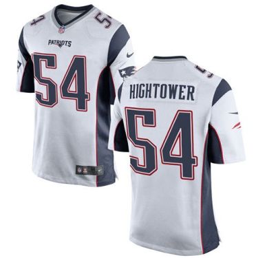 Youth Nike New England Patriots #54 Dont'a Hightower White Stitched NFL New Elite Jersey