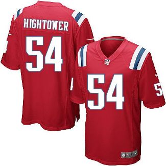 Youth Nike New England Patriots #54 Dont'a Hightower Red Alternate Stitched NFL Elite Jersey