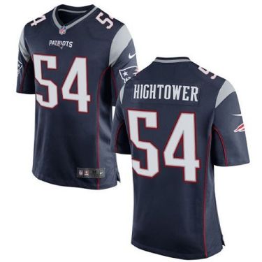 Youth Nike New England Patriots #54 Dont'a Hightower Navy Blue Team Color Stitched NFL New Elite Jersey