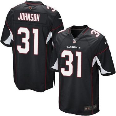 Youth Nike Arizona Cardinals #31 David Johnson Black Alternate Stitched NFL Elite Jersey