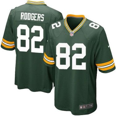 Youth Nike Green Bay Packers #82 Richard Rodgers Green Team Color Stitched NFL Elite Jersey
