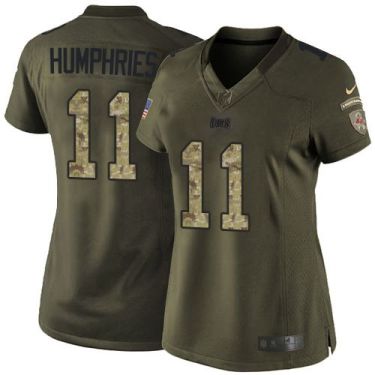 Women Nike Tampa Bay Buccaneers #11 Adam Humphries Green Stitched NFL Limited Salute to Service Jersey