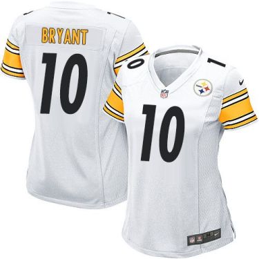 Women Nike Pittsburgh Steelers #10 Martavis Bryant White Stitched NFL Elite Jersey