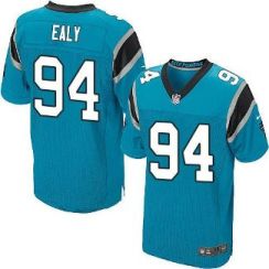 Nike Carolina Panthers #94 Kony Ealy Blue Alternate Men's Stitched NFL Elite Jersey